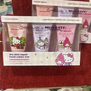 Hello Kitty Handy Dandy Cream Trio - Red, Purple, Pink